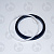 Уплотнение поворотного поршня D125x105x12,5 Palfinger ED1227